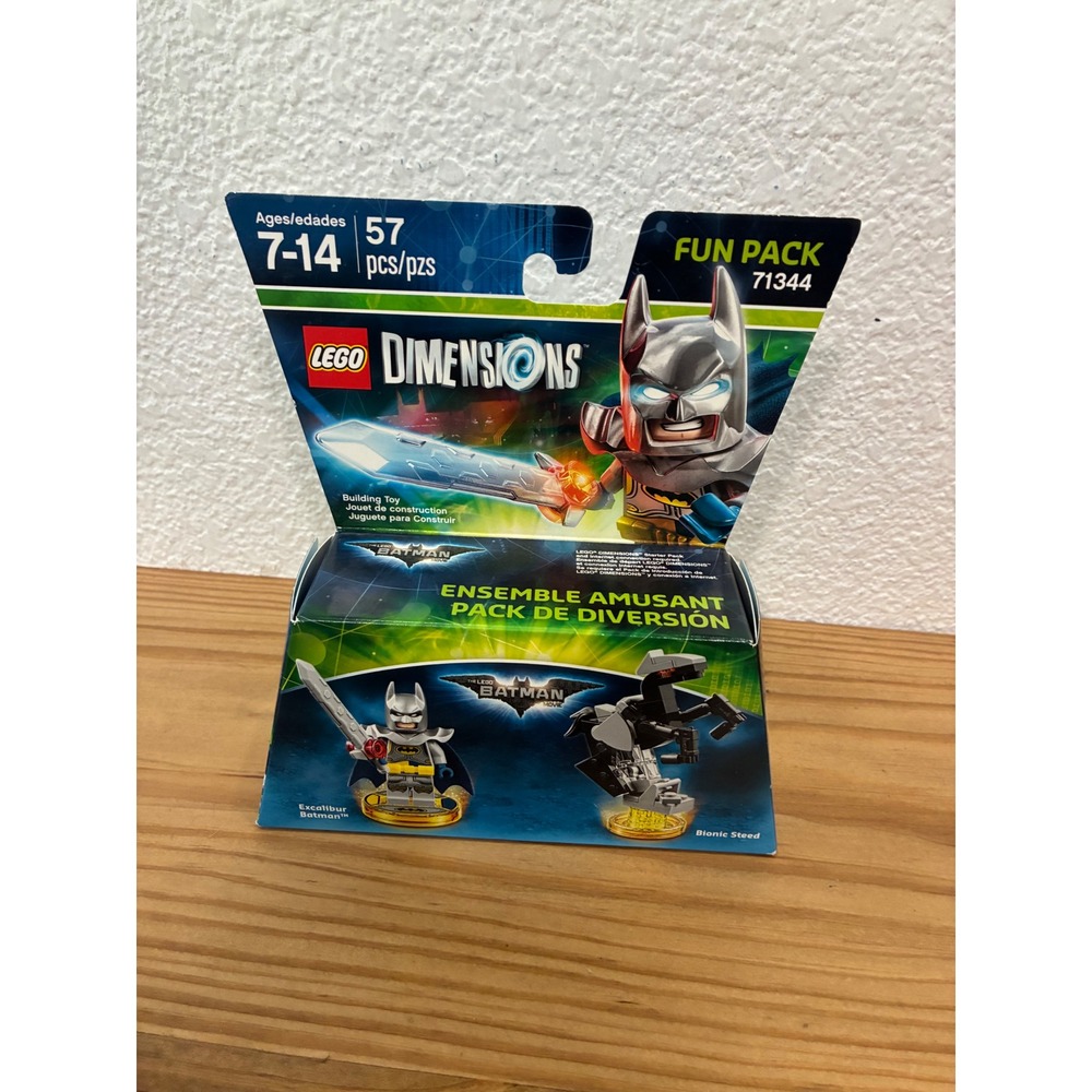 LEGO Dimensions 71344 Excalibur Batman Fun Pack The LEGO Batman Movie NEW